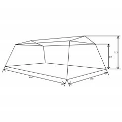 Tortuga Alabama Gr. 3 / 28 Mm Gruppenzelt -Tragen Sie Zeltladen. 4123542 1280x1280