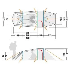Tatonka Okisba Trekkingzelt -Tragen Sie Zeltladen. 4963122 1280x1280