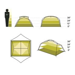 NEMO Equipment Aurora 3P Trekkingzelt Inklusive Unterlage 11 NEMO Equipment Aurora 3P Trekkingzelt Inklusive Unterlage -Tragen Sie Zeltladen. 6278614 1280x1280