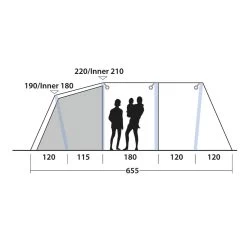 Outwell Parkdale 6PA Familienzelt -Tragen Sie Zeltladen. 6724381 1280x1280 1