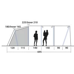 Outwell Sundale 7PA Familienzelt -Tragen Sie Zeltladen. 6724548 1280x1280