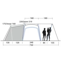 Outwell Mountain Lake 5ATC Familienzelt -Tragen Sie Zeltladen. 6725015 1280x1280
