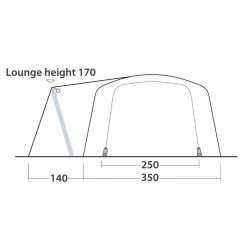 Outwell Mountain Lake 5ATC Familienzelt -Tragen Sie Zeltladen. 6725016 1280x1280