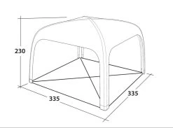Outwell Air Shelter Pavillon -Tragen Sie Zeltladen. 6725958 1280x1280