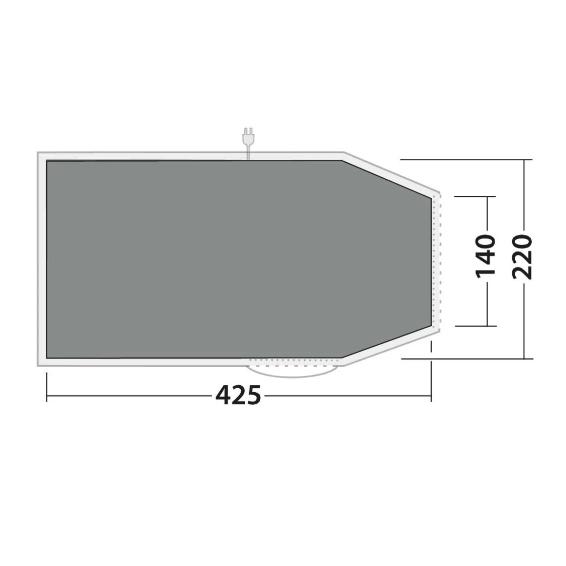 Robens Footprint Double Dreamer 4 Zeltunterlage 4 Robens Footprint Double Dreamer 4 Zeltunterlage – Bild 2
