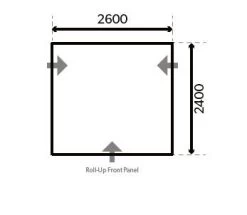Dometic Leggera AIR Eco 260 S Wohnwagen- Und Wohnmobilvorzelt -Tragen Sie Zeltladen. 7358783 1280x1280