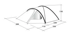 Outwell Cloud 3 Campingzelt -Tragen Sie Zeltladen. 7366390 1280x1280