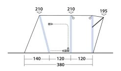 Outwell Wolfburg 380 Air Busvorzelt -Tragen Sie Zeltladen. 7366823 1280x1280