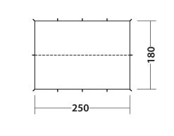 Robens Tarp 2.5 X 1.8 M Sonnensegel -Tragen Sie Zeltladen. 7436154 1280x1280