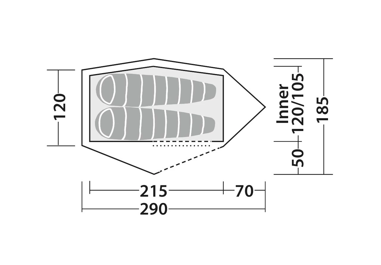 Robens Challenger 2 Trekkingzelt 5 Robens Challenger 2 Trekkingzelt – Bild 3