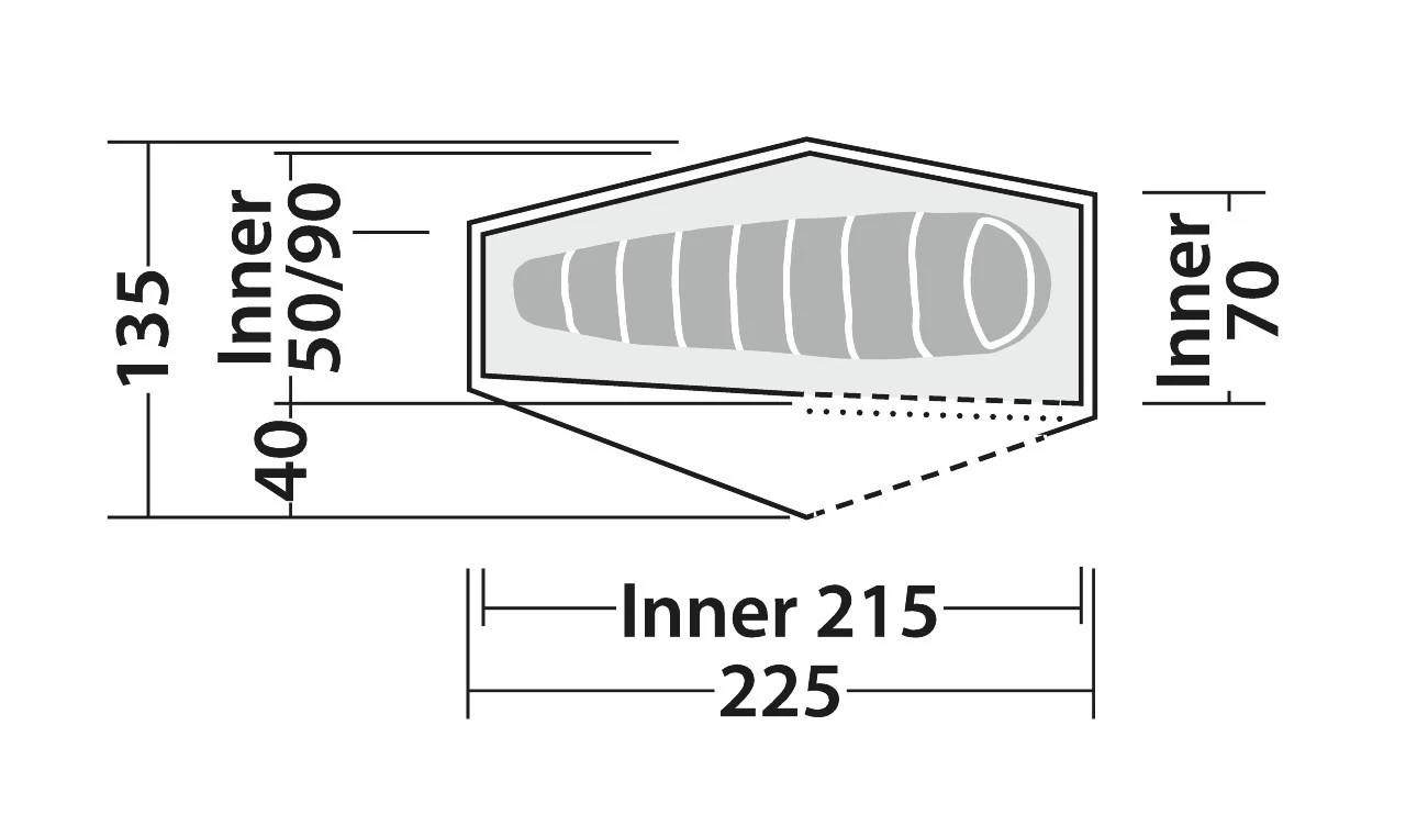 Robens Chaser 1 Trekkingzelt 5 Robens Chaser 1 Trekkingzelt – Bild 3