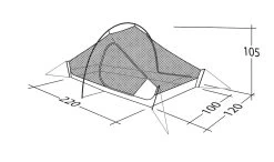 Robens Chaser 3XE Trekkingzelt -Tragen Sie Zeltladen. 7436774 1280x1280