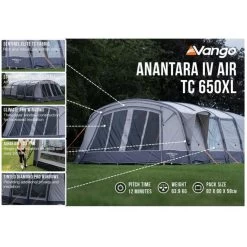 Vango Anantara IV Air TC 650XL Familienzelt -Tragen Sie Zeltladen. 7507112 1280x1280