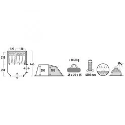 High Peak Ancona 5.0 Familienzelt 10 High Peak Ancona 5.0 Familienzelt -Tragen Sie Zeltladen. 7519729 1280x1280