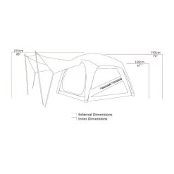 Zempire Pronto 5 V2 Familienzelt -Tragen Sie Zeltladen. 7523231 1280x1280