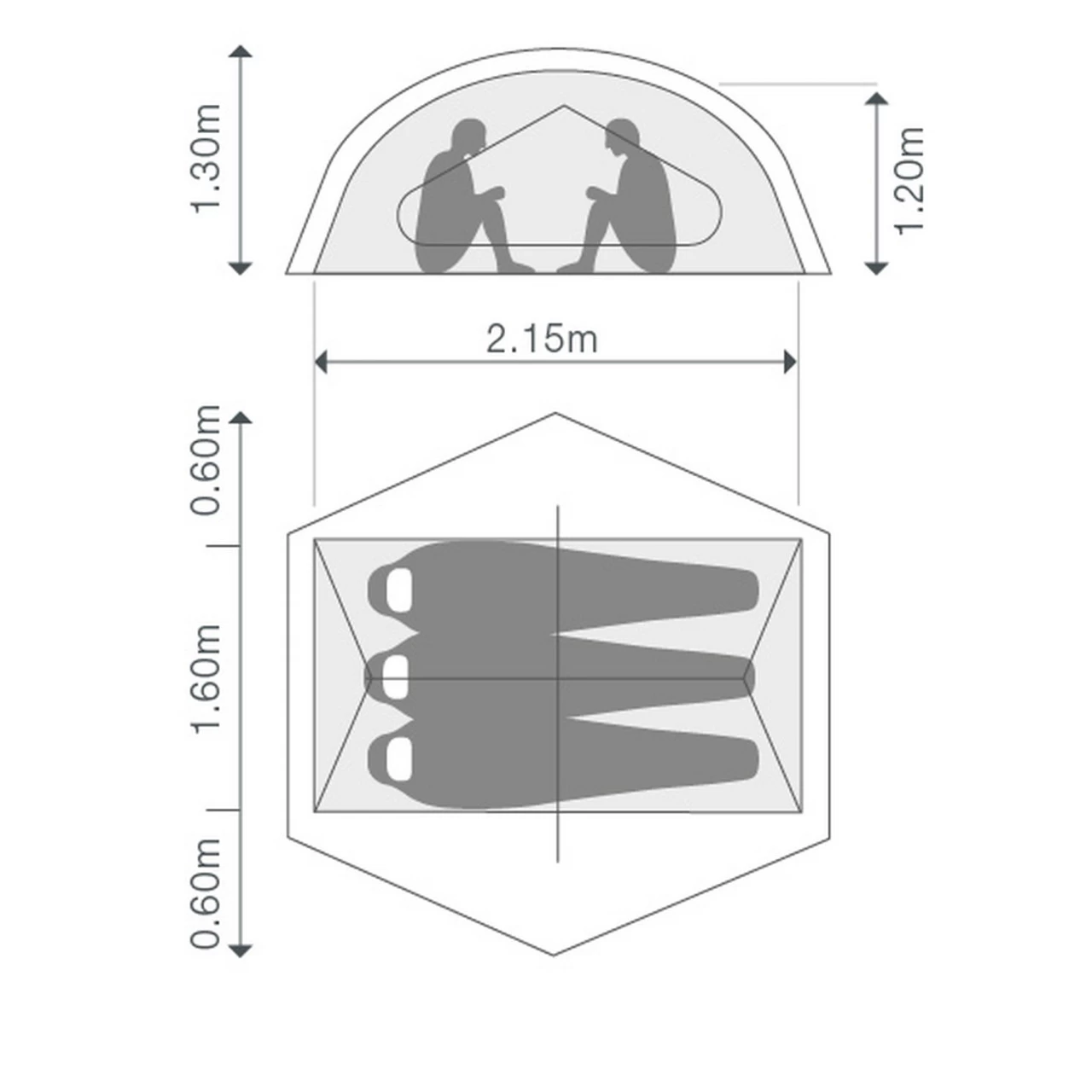Exped Lyra III Trekkingzelt 4 Exped Lyra III Trekkingzelt – Bild 2