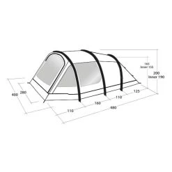 Outwell Starhill 6A Familienzelt -Tragen Sie Zeltladen. 7957917 1280x1280