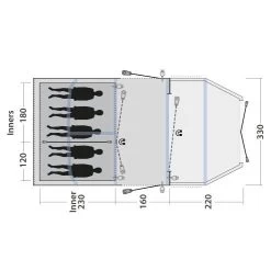 Outwell Wood Lake 5ATC Familienzelt 24 Outwell Wood Lake 5ATC Familienzelt -Tragen Sie Zeltladen. 7957959 1280x1280