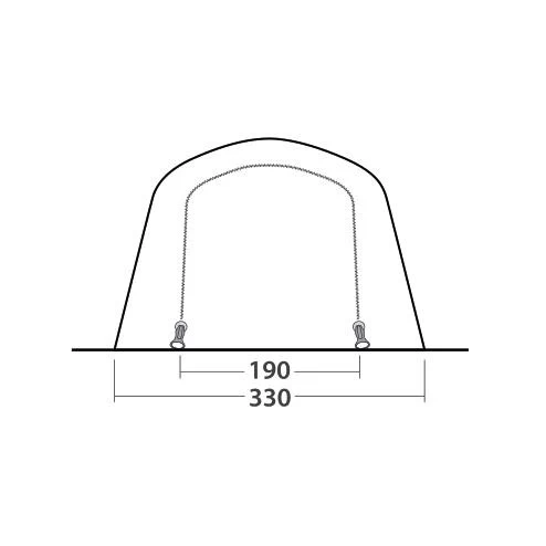 Outwell Wood Lake 5ATC Familienzelt 7 Outwell Wood Lake 5ATC Familienzelt – Bild 5