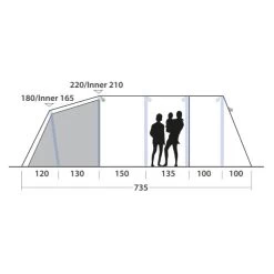 Outwell Wood Lake 6ATC Familienzelt -Tragen Sie Zeltladen. 7957967 1280x1280