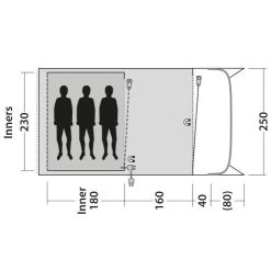Outwell Ashwood 3 Familienzelt -Tragen Sie Zeltladen. 7958066 1280x1280