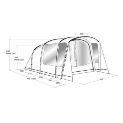 Outwell Ashwood 5 Familienzelt -Tragen Sie Zeltladen. 7958071 1280x1280