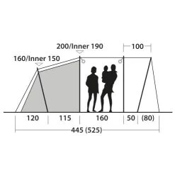 Outwell Ashwood 5 Familienzelt -Tragen Sie Zeltladen. 7958073 1280x1280
