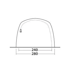 Outwell Greenwood 4 Familienzelt -Tragen Sie Zeltladen. 7958085 1280x1280