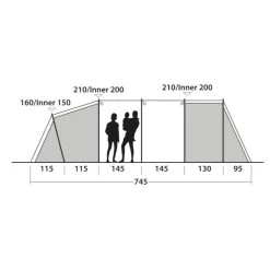 Outwell Winwood 8 Familienzelt -Tragen Sie Zeltladen. 7958107 1280x1280