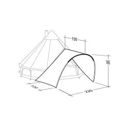 Robens Front Porch 7 Robens Front Porch -Tragen Sie Zeltladen. 7975221 1280x1280