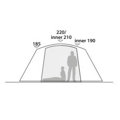 Robens Cobra Stone 5 Gruppenzelt -Tragen Sie Zeltladen. 7975232 1280x1280