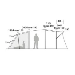 Robens Eagle Rock 6+2XP Familienzelt -Tragen Sie Zeltladen. 7979500 1280x1280