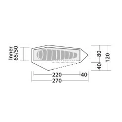 Robens Arrow Head 1 Trekkingzelt -Tragen Sie Zeltladen. 7979550 1280x1280