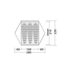 Robens Boulder 3 Trekkingzelt -Tragen Sie Zeltladen. 7979570 1280x1280