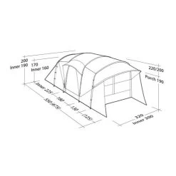 Robens Eagle Rock TC 5XP Familienzelt -Tragen Sie Zeltladen. 7979603 1280x1280