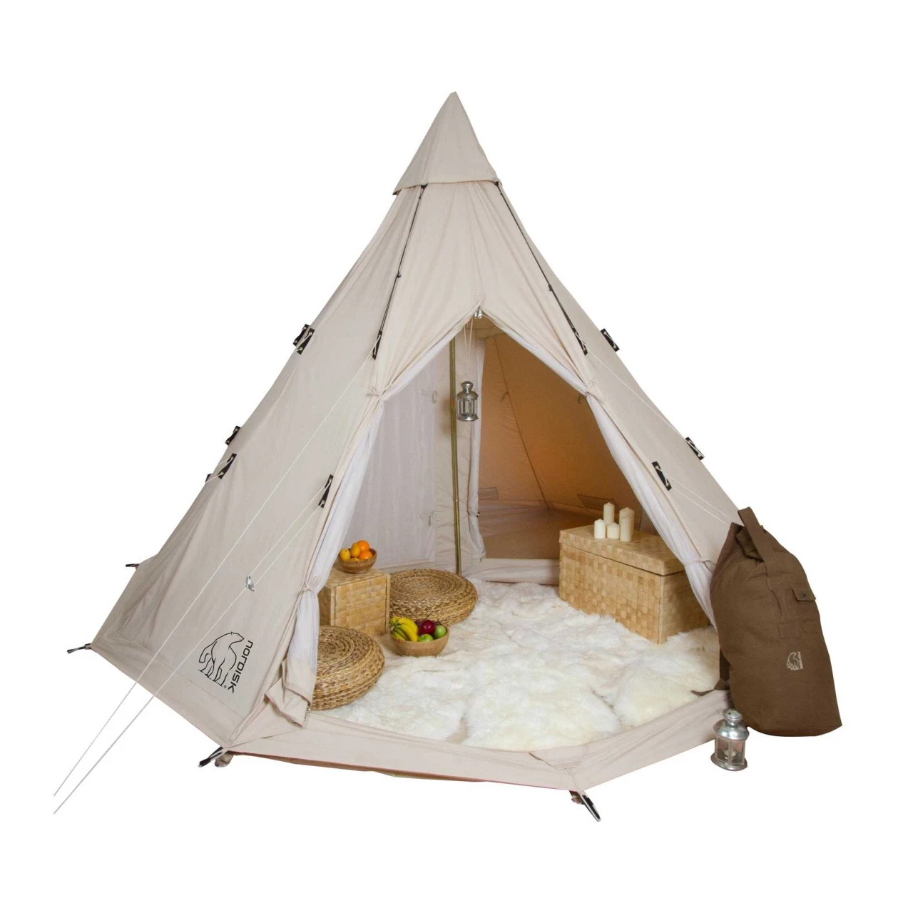Nordisk Alfheim 12.6 Basic Tipi-Zelt 6 Nordisk Alfheim 12.6 Basic Tipi-Zelt – Bild 4
