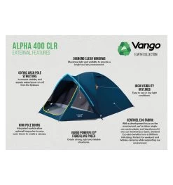 Vango Alpha 400 CLR Campingzelt -Tragen Sie Zeltladen. 8057211 1280x1280