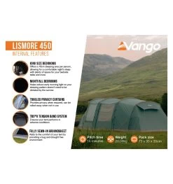 Vango Lismore 450 Package Familienzelt -Tragen Sie Zeltladen. 8057435 1280x1280