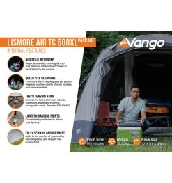 Vango Lismore Air TC 600XL Package Familienzelt 16 Vango Lismore Air TC 600XL Package Familienzelt -Tragen Sie Zeltladen. 8057486 1280x1280 1