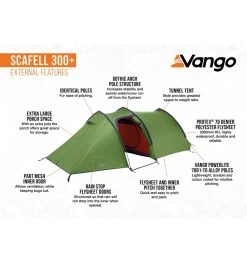 Vango Scafell 300 Plus Trekkingzelt -Tragen Sie Zeltladen. 8057511 1280x1280
