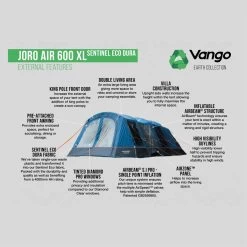 Vango Joro Air 600XL Sentinel Eco Dura Package Familienzelt -Tragen Sie Zeltladen. 8061051 1280x1280