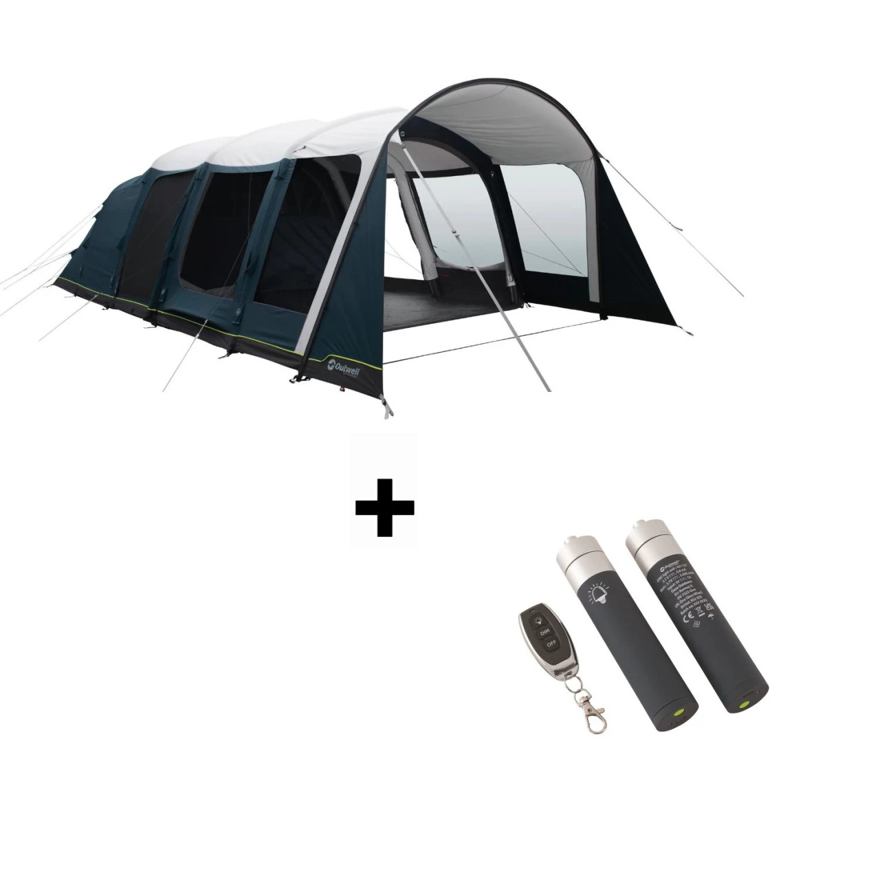 Outwell SET Hayward Lake 6ATC Inkl. ONS Beleuchtungs-Set 3 Outwell SET Hayward Lake 6ATC Inkl. ONS Beleuchtungs-Set